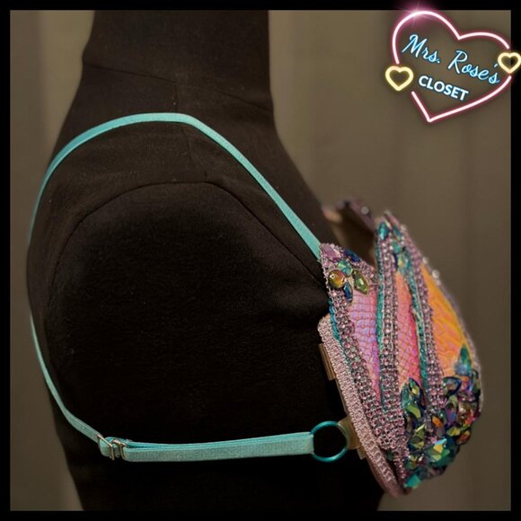 Shell Jewel Rave Bra OS Adjustable - Picture 9 of 10